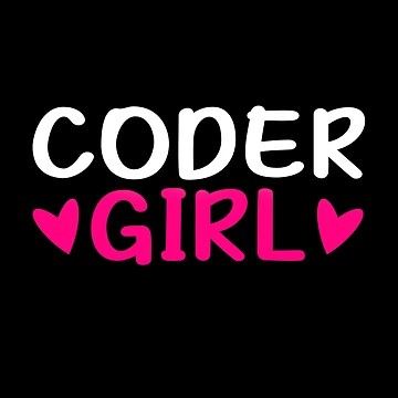 Artwork thumbnail, Funny Works Coder Girl, Coding Software Computer Programming by LKTankdesign