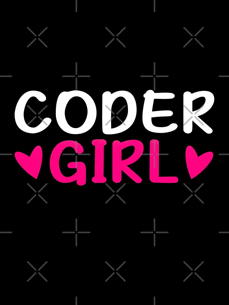 Thumbnail 3 of 3, Scarf, Funny Works Coder Girl, Coding Software Computer Programming designed and sold by LKTankdesign.