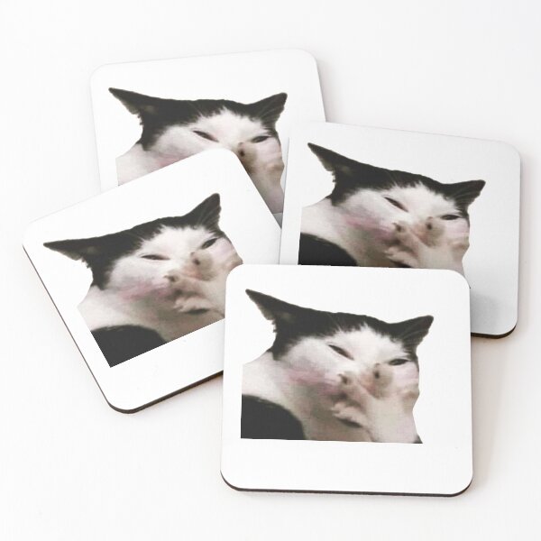 Item preview, cat meme laughing pspsps designed and sold by jassine11.