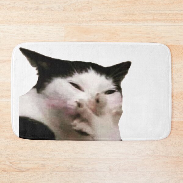 Item preview, cat meme laughing pspsps designed and sold by jassine11.