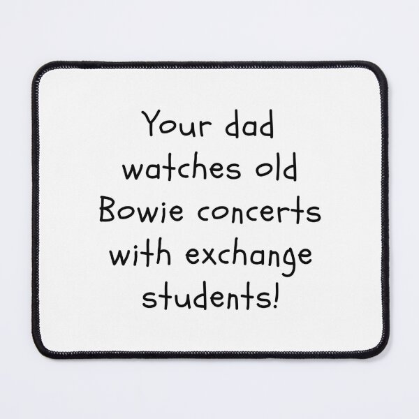 Item preview, Bowie concerts designed and sold by clivesandles.