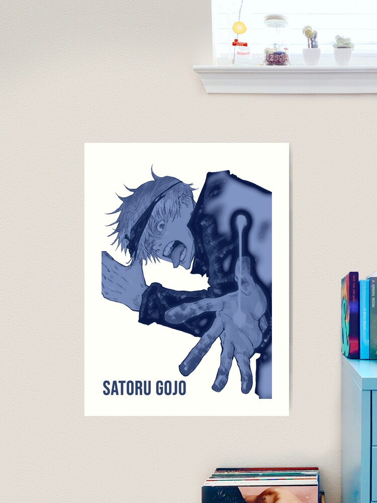 Wall Art Print Satoru Gojo Jujutsu Kaisen, Gifts & Merchandise