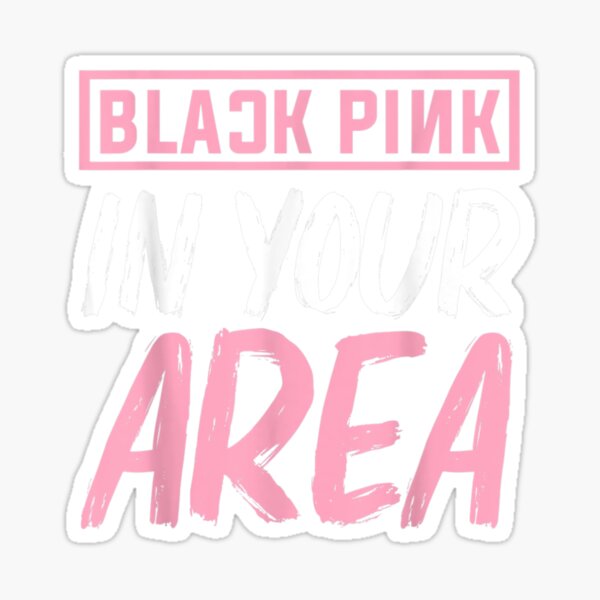 BP Schwarzes Herz Logo Aufkleber Jisoo Jennie Lisa Rose Pink Blink