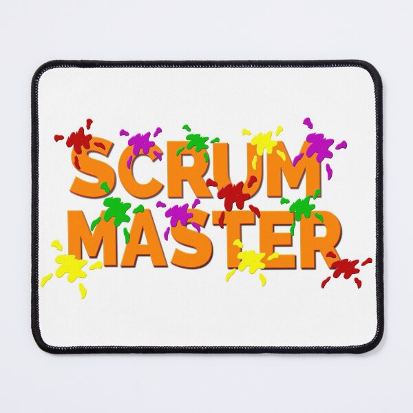 Item preview, Scrum Master Paint Splatter designed and sold by benandfreya.