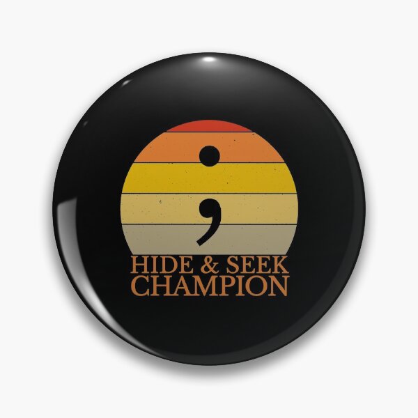 Item preview, Funny Works Coder Hide And Seek Champion Semi-Colon Coding Programmer designed and sold by LKTankdesign.