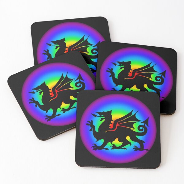 Item preview, Dragon Rainbow Silhouette  designed and sold by amanda150771.
