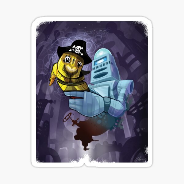 robotowl Pegatina