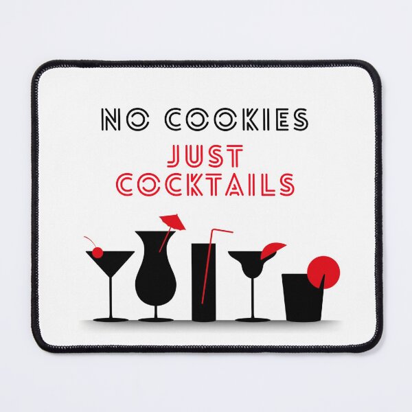 Item preview, NO COOKIES JUST COCKTAILS designed and sold by LaBelleMaison.