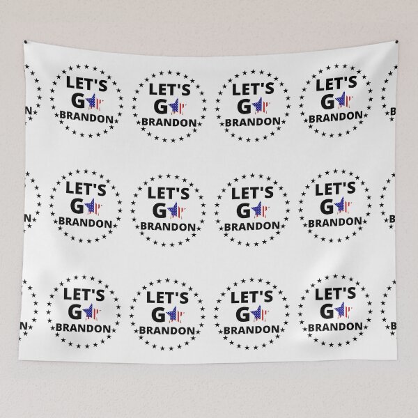 Item preview, Lets Go Brandon (Black Lettering) designed and sold by Wheeler-Styl3.