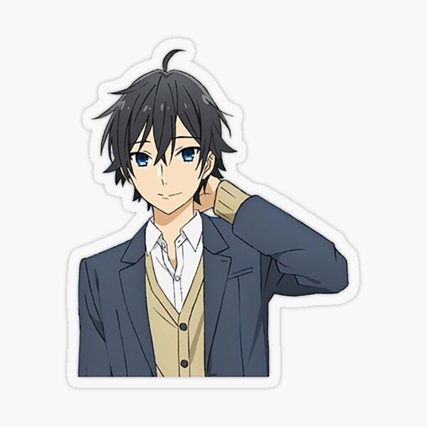 Hori Kyouko & Miyamura Izumi - HORIMIYA ANIME Sticker for Sale by  WAIFUCORNER