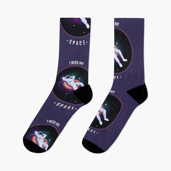 Item preview, I need my space funny astronaut hipster sarcastic pun designed and sold by Meek-Anime.