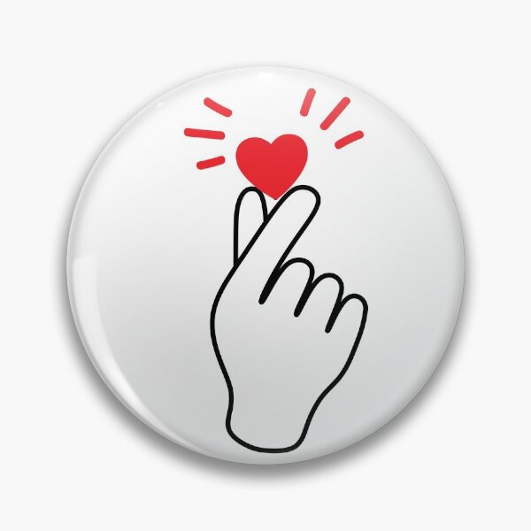Item preview, korean finger heart designed and sold by 2rose.