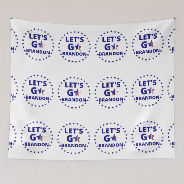 Item preview, Lets Go Brandon (Blue Lettering) designed and sold by Wheeler-Styl3.