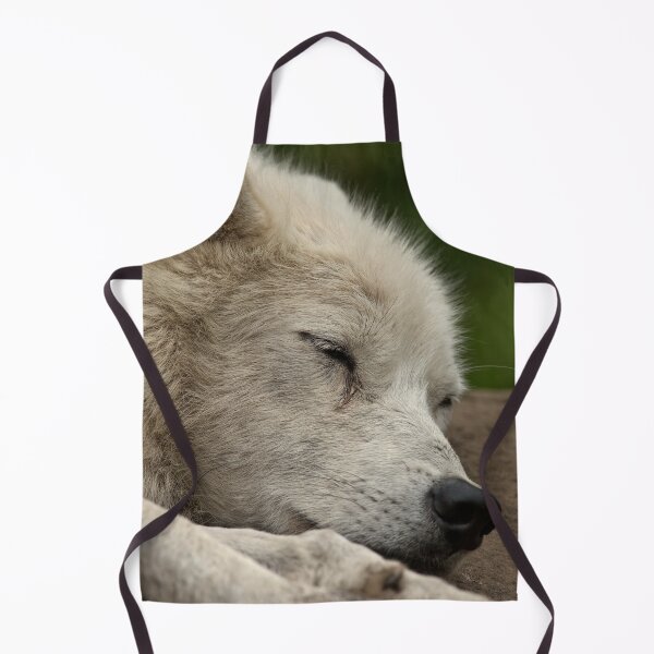 Item preview, Sleeping Arctic Wolf designed and sold by WolvesOnly.