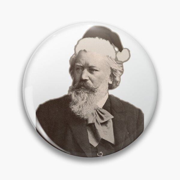 Artikelvorschau, Johannes Brahms - Weihnachtsmann entworfen und verkauft von ThingsForFun.