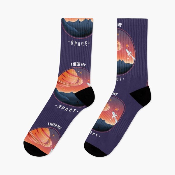 Item preview, I need my space funny Jupiter Saturn Rocket ship hipster puns designed and sold by Meek-Anime.