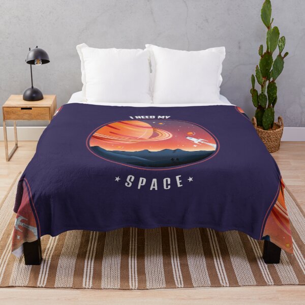 Item preview, I need my space funny Jupiter Saturn Rocket ship hipster puns designed and sold by Meek-Anime.
