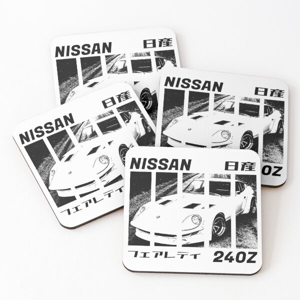Artikelvorschau, NISSAN DATSUN 240Z FAIRLADY Schwarz und Weiß 3 entworfen und verkauft von Cero81.