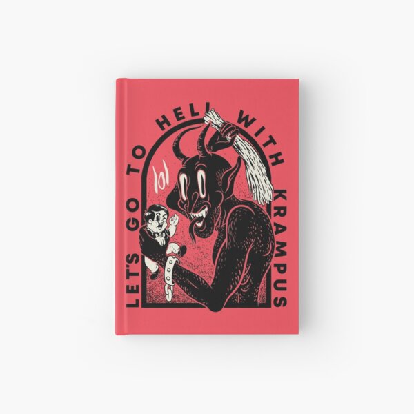 Item preview, Krampus - Lets go to Hell with Krampus | Krampusnacht Xmas Devil Occult Meme Evil Santa Memes Austrian Naughty Bad Children Antisanta Funny LOL Christmas Ugly Holiday Sweaters Funny New Year 2022 designed and sold by Any Color Designs.