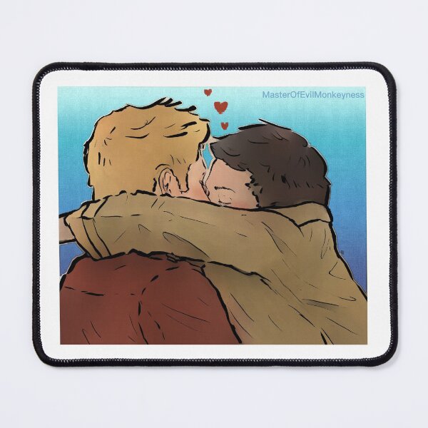 Item preview, Destiel kiss designed and sold by M-O-E-M.