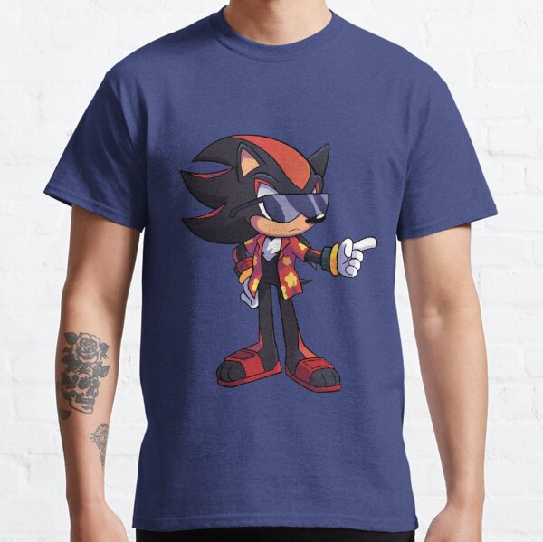 Shadow T Shirts Redbubble - human sonic shadow silver sonic and the hedgehog b roblox