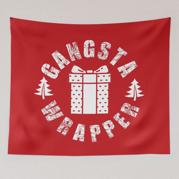 Item preview, Gangsta Wrapper (red) designed and sold by DesignsByRisa.