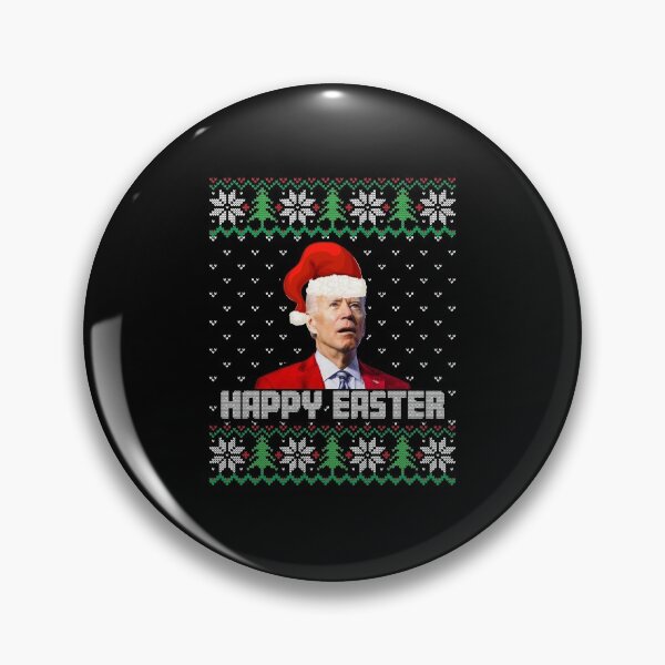 Item preview, Joe Biden Christmas Sweater, Funny Anti-Biden Shirt, Joe Confused "Happy Easter" Merry Christmas 2021, Funny Ugly Sweaters, Trump 2024 President Lovers, Tree Political Party, Humor America USA, Funny  designed and sold by Tallys-Apparel.