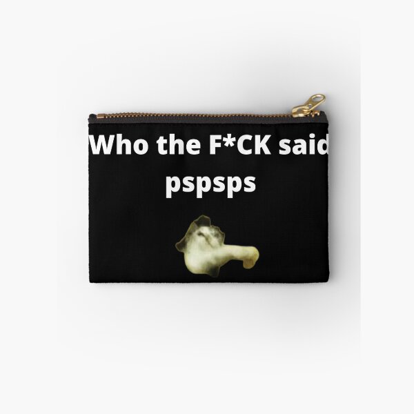 Item preview, who the f**k said pspsps designed and sold by jassine11.
