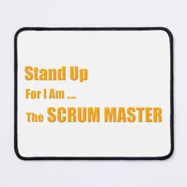 Artikelvorschau, Scrum Master steht auf entworfen und verkauft von benandfreya.