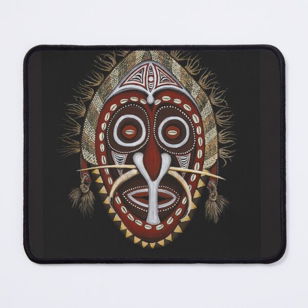 Item preview, Papua New Guinea Clay Mask designed and sold by MerkabArt.