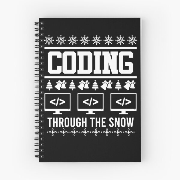Item preview, Funny Works Coder Ugly Christmas Coding through Snow designed and sold by LKTankdesign.