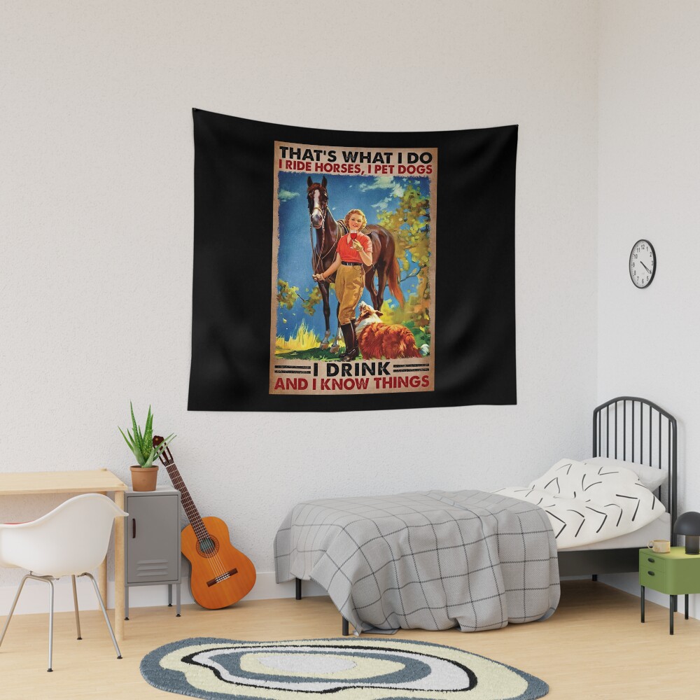 Vista previa del artículo con la obra «Tela decorativa», diseñado y vendido por HerBertTeee.