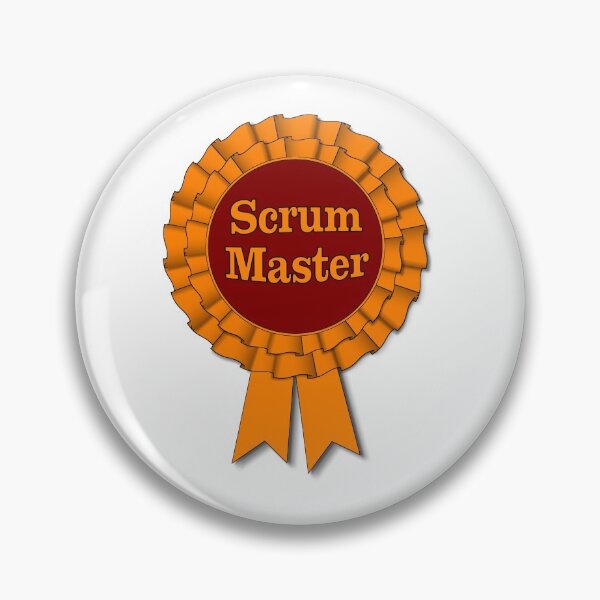 Item preview, Scrum Master Rosette designed and sold by benandfreya.