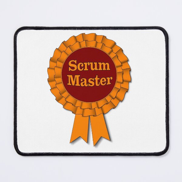 Item preview, Scrum Master Rosette designed and sold by benandfreya.