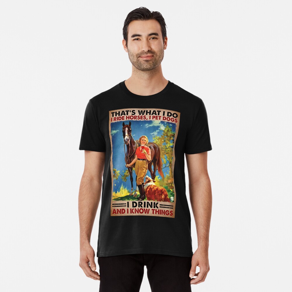 Vista previa del artículo con la obra «Camiseta premium», diseñado y vendido por HerBertTeee.