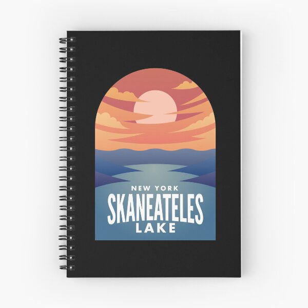 Item preview, Lake Skaneateles NY Retro Sunset designed and sold by HalpinDesign.