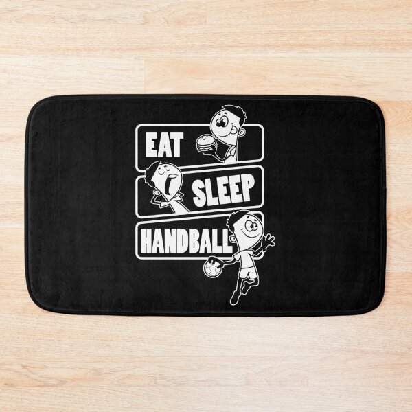 Item preview, Eat Sleep Handball Repeat - Gift for handball players print designed and sold by theodoros20.