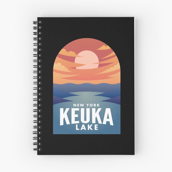 Item preview, Lake Keuka NY Retro Sunset designed and sold by HalpinDesign.