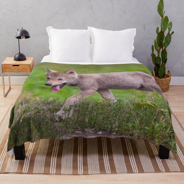 Item preview, Timber Wolf Pup designed and sold by WolvesOnly.