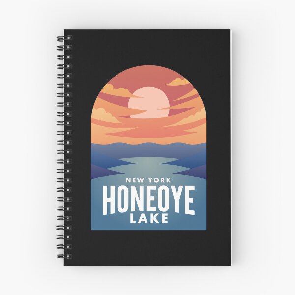 Item preview, Lake Honeoye NY Retro Sunset designed and sold by HalpinDesign.