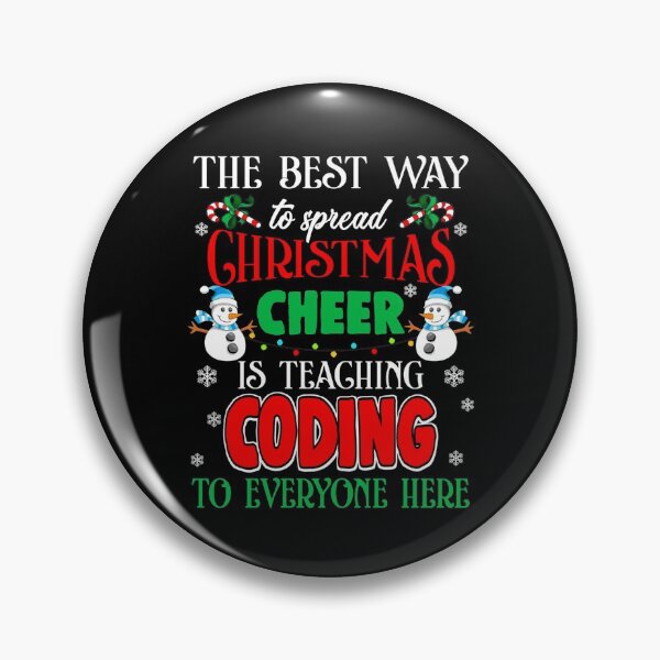 Item preview, Funny Works Coding Gift Christmas Cheer Computer Programmer and Coder designed and sold by LKTankdesign.