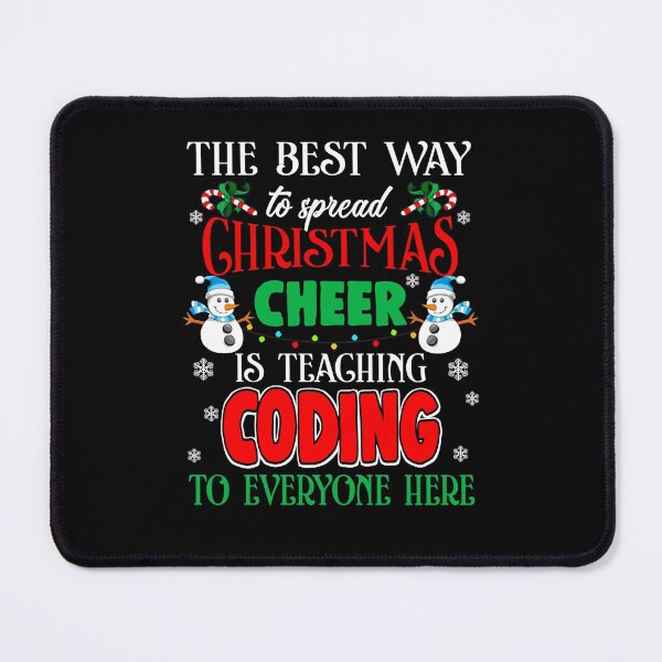 Item preview, Funny Works Coding Gift Christmas Cheer Computer Programmer and Coder designed and sold by LKTankdesign.