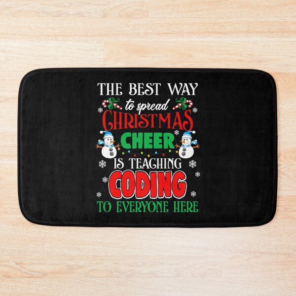 Item preview, Funny Works Coding Gift Christmas Cheer Computer Programmer and Coder designed and sold by LKTankdesign.