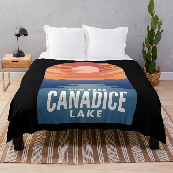 Item preview, Lake Canadice NY Retro Sunset designed and sold by HalpinDesign.