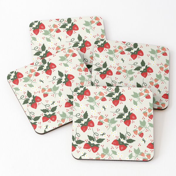 Item preview, strawberries designed and sold by chiara-de-david.