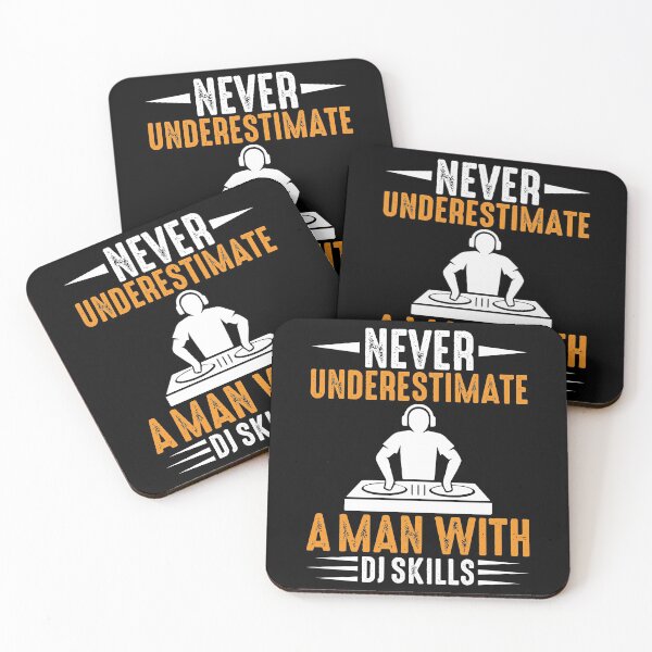 Item preview, Never Underestimate A Man With DJ Skills designed and sold by PatNkel.
