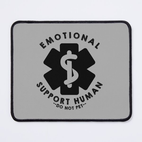 Item preview, EMOTIONAL SUPPORT HUMAN DO NOT PET designed and sold by Hussain Shirts.