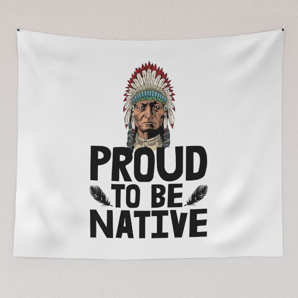 Item preview, Proud To Be Native designed and sold by Bendthetrend.