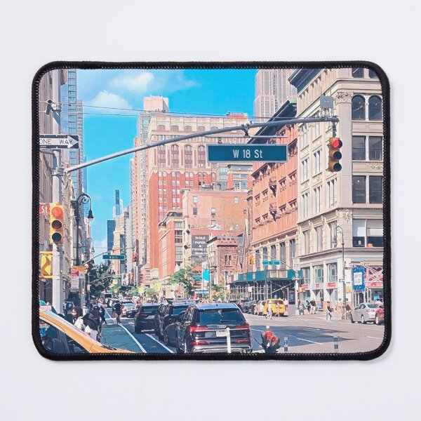 Item preview, Streets of Manhattan, NYC designed and sold by Sofia-Draws.