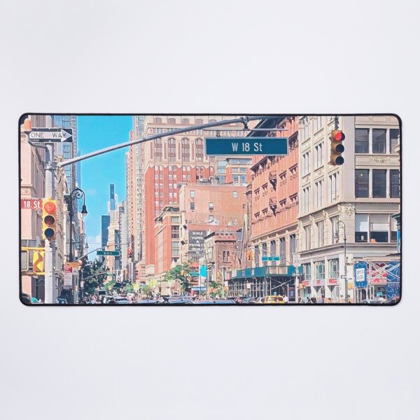 Item preview, Streets of Manhattan, NYC designed and sold by Sofia-Draws.